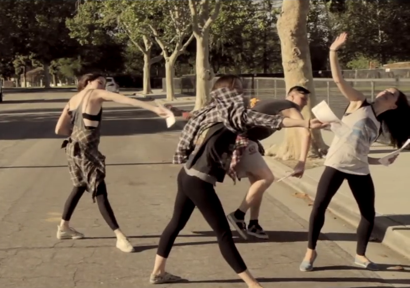 <b>Gold Soundz by Ray and Remora</b> <br> Choreography by Caitlin Adams